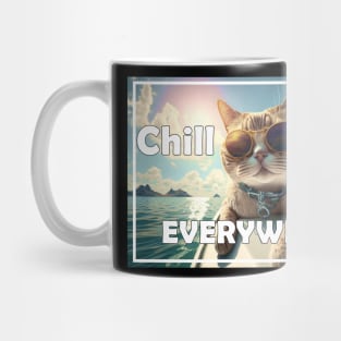 Chill Cats Everywhere Mug